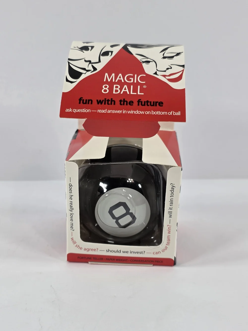 Hallmark Keepsake Christmas Tree Ornament Collection Magic 8 Ball 2 Piece Set